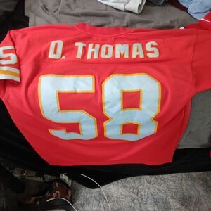 Mitchell & Ness Throwback Kansas City Jersey- HOFer Derrick Thomas